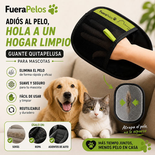 Guante especial FueraPelos